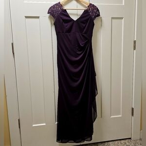 Elegant Plum Purple Formal Dress